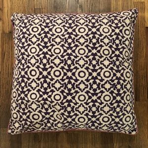 Roberta Roller Rabbit Purple Decorative Pillow
